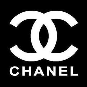 Chanel brand eyeglasses logo