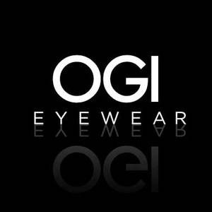 OGI fashionable eyeglasses logo