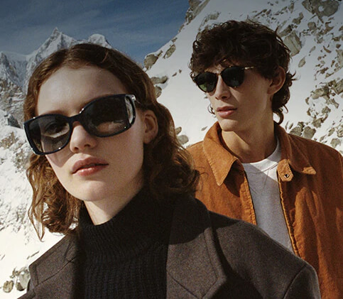 Man and Women Wearing Persol® Eyewear