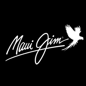 Maui Jim designer glasses black logo